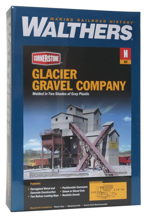 Walthers Cornerstone N 933-3241 Glacier Gravel Company - Kit