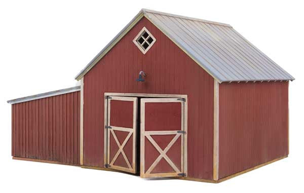 Walthers Cornerstone HO 933-3346 Chicken Coop & Sheds - Kit