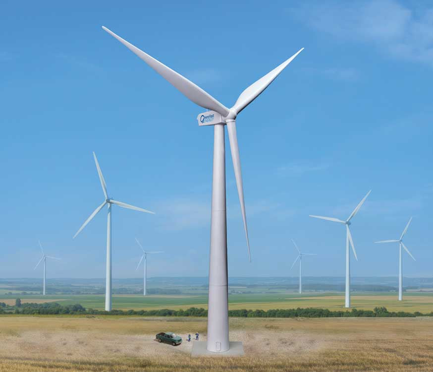 Walthers Cornerstone HO 933-3355 Wind Turbine - Kit