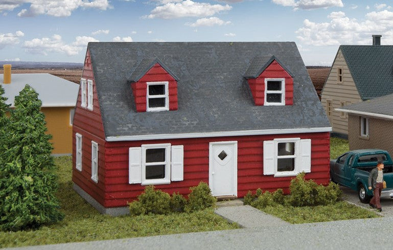 Walthers Cornerstone N 933-3839 Cape Cod House - Kit