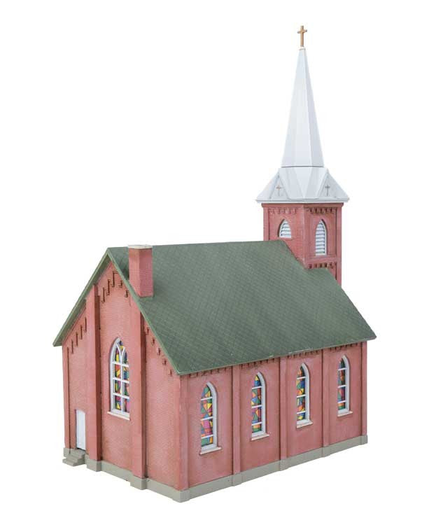 Walthers Cornerstone N 933-3858 Brick Church - Kit