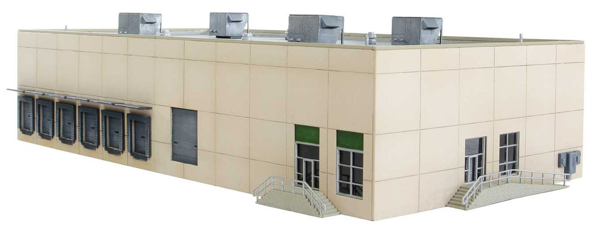Walthers Cornerstone N 933-3862 Modern Concrete Warehouse - Kit