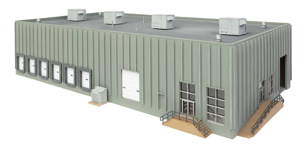 Walthers Cornerstone N 933-3864 Concrete Grocery Warehouse - Kit