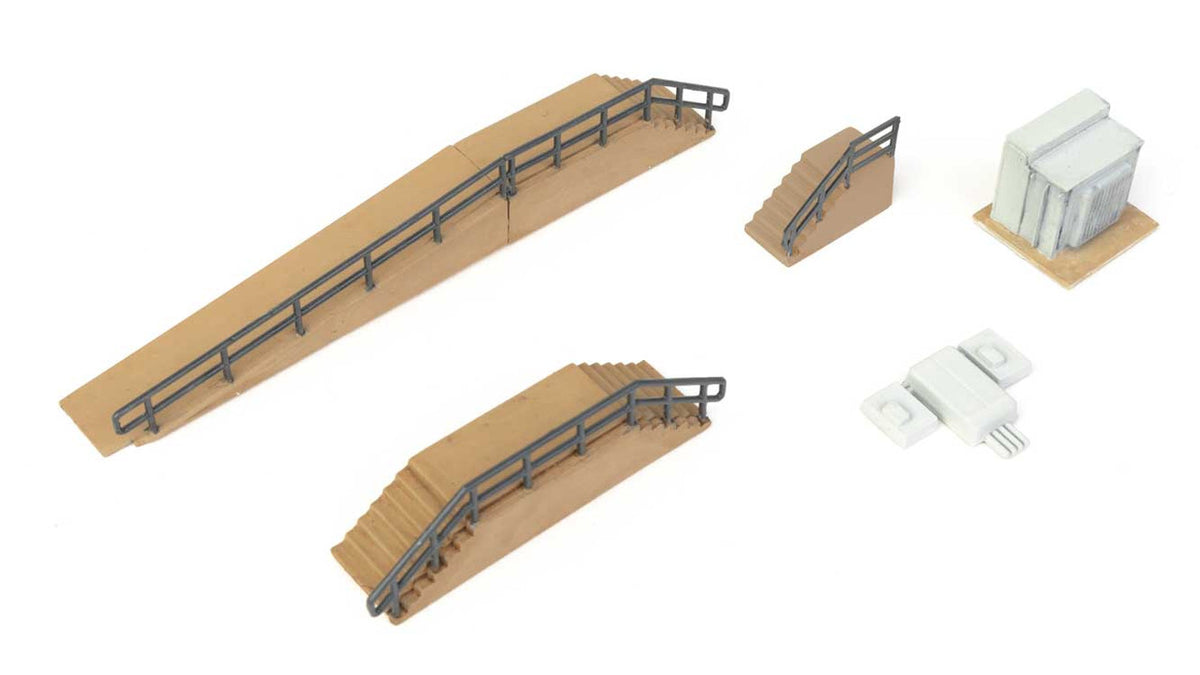 Walthers Cornerstone N 933-3864 Concrete Grocery Warehouse - Kit