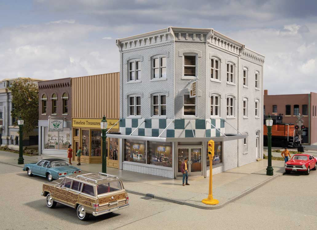 Walthers Cornerstone HO 933-4044 Merchant's Row VII - Kit
