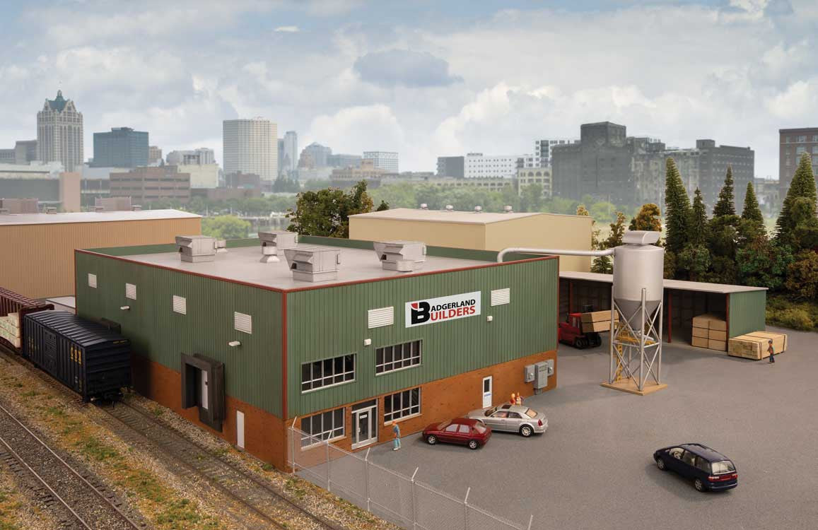 Walthers Cornerstone HO 933-4108 Modern Furniture Factory - Kit
