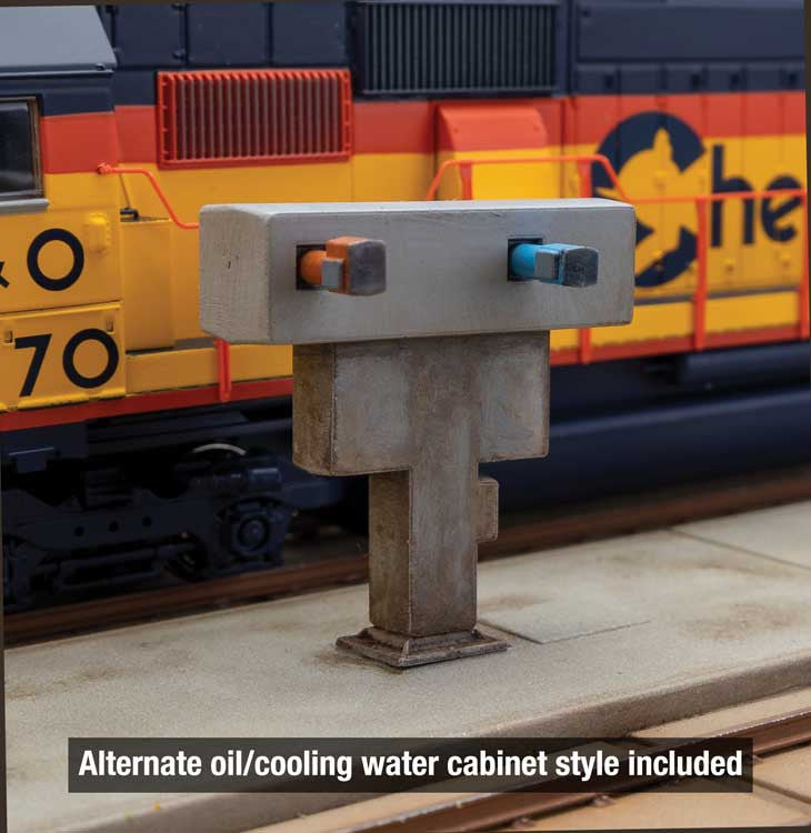 Walthers Cornerstone HO 933-4161 Modern Diesel Fueling Facility - Kit