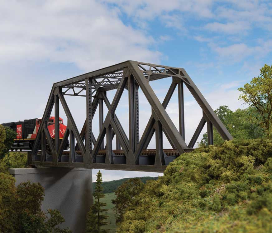Walthers Cornerstone HO 933-4511 97' Subdivided Warren Truss Bridge - Single-Track - Kit