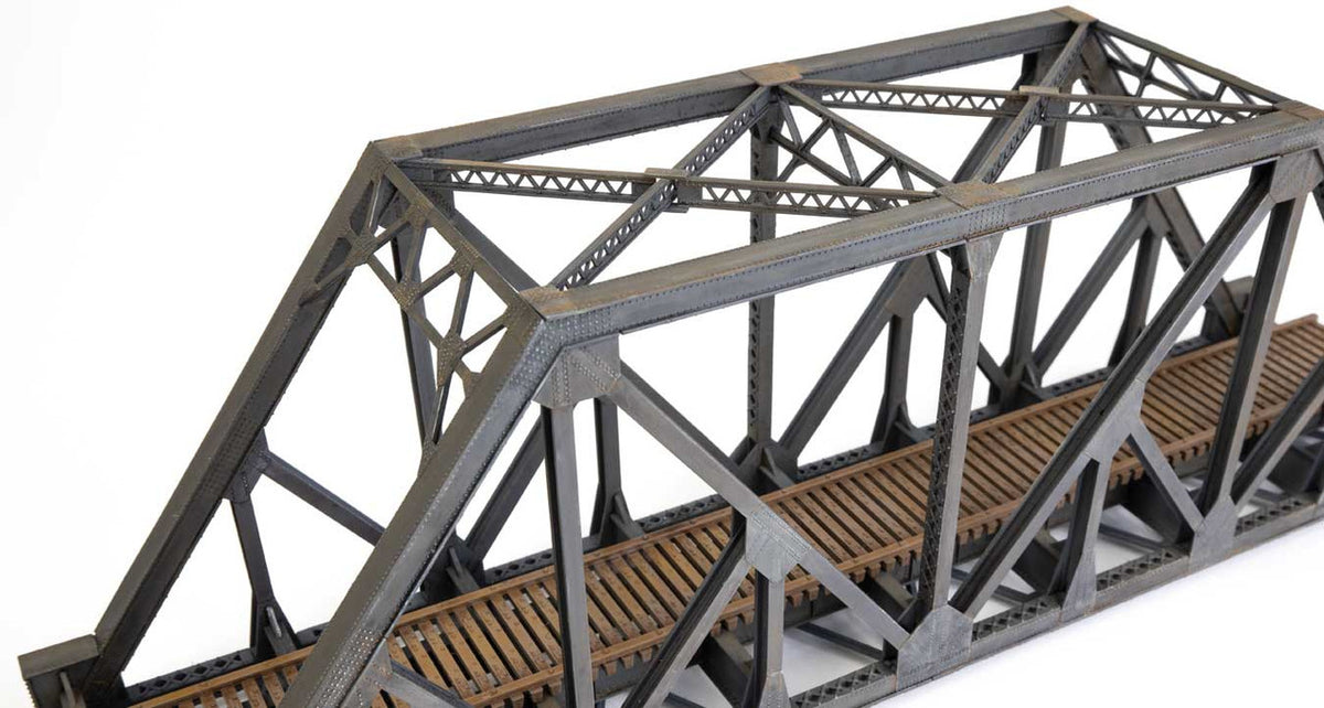 Walthers Cornerstone HO 933-4511 97' Subdivided Warren Truss Bridge - Single-Track - Kit
