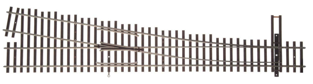 WalthersTrack HO 948-10018 Code 100 Nickel Silver DCC Friendly Number 6 Turnout - Right Hand