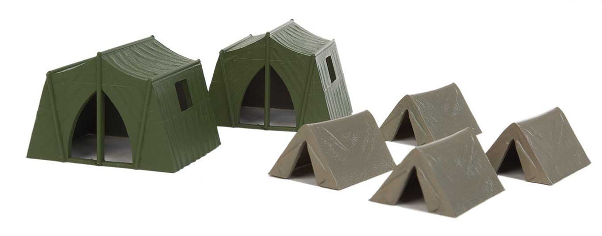 Walthers SceneMaster HO 949-4165 Camping Tents