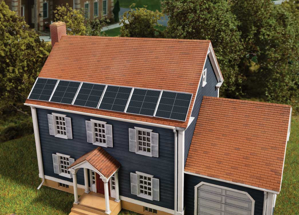 Walthers SceneMaster HO 949-4196 Rooftop Solar Panels - Kit