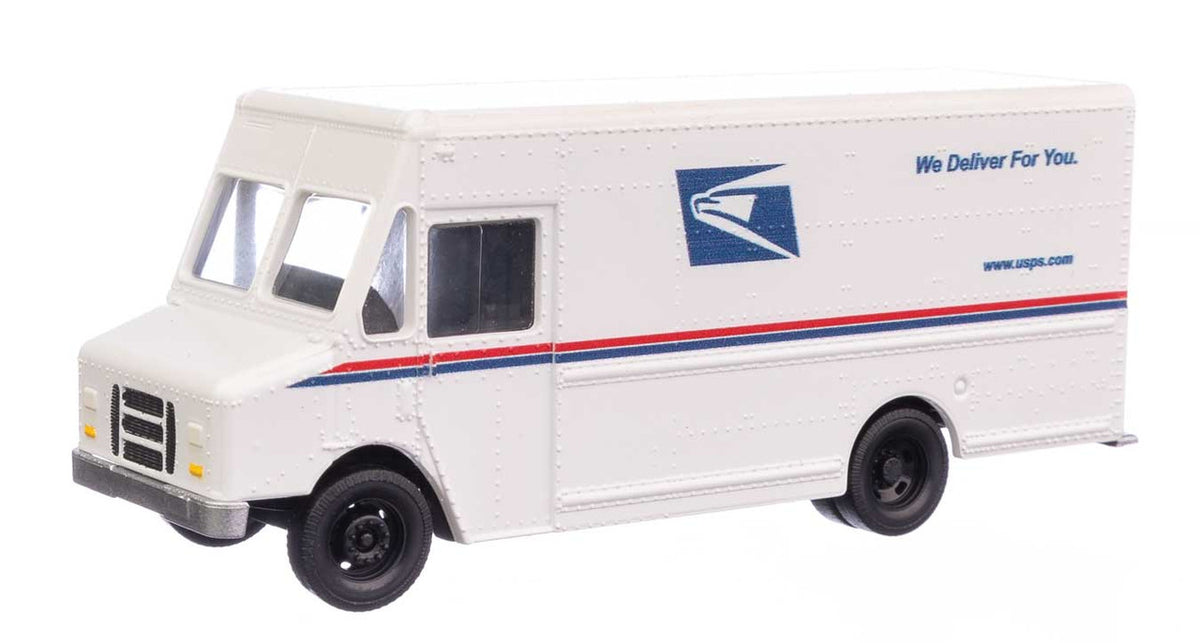 Walthers SceneMaster HO 949-12102 Morgan Olson Route Star Van United States Postal Service 2-Ton Delivery Truck