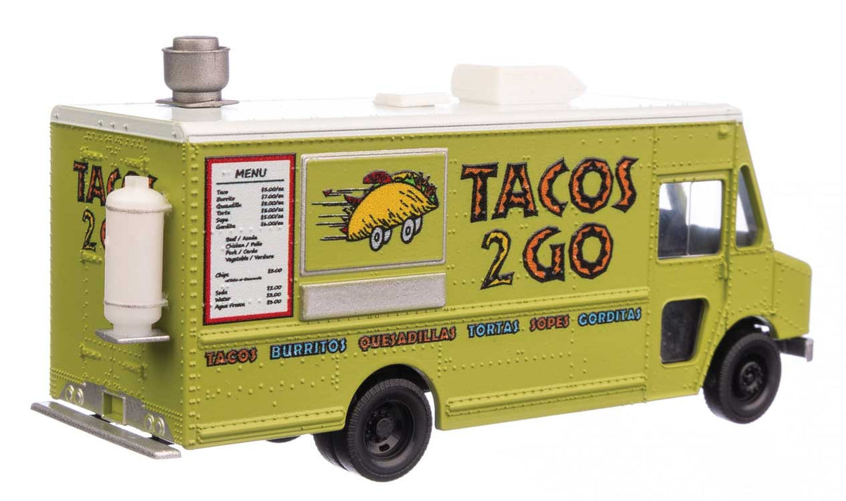 Walthers SceneMaster HO 949-12109 Morgan Olson Route Star Van 'Tacos 2 Go' Food Truck