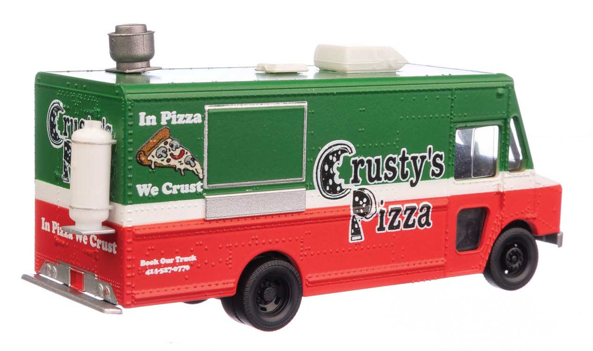Walthers SceneMaster HO 949-12110 Morgan Olson Route Star Van Crusty's Pizza Food Truck