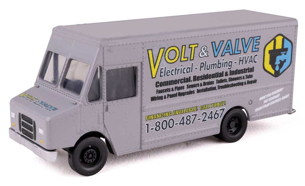 Walthers Scenemaster HO 949-12118 Morgan Olson Route Star Van Volt & Valve
