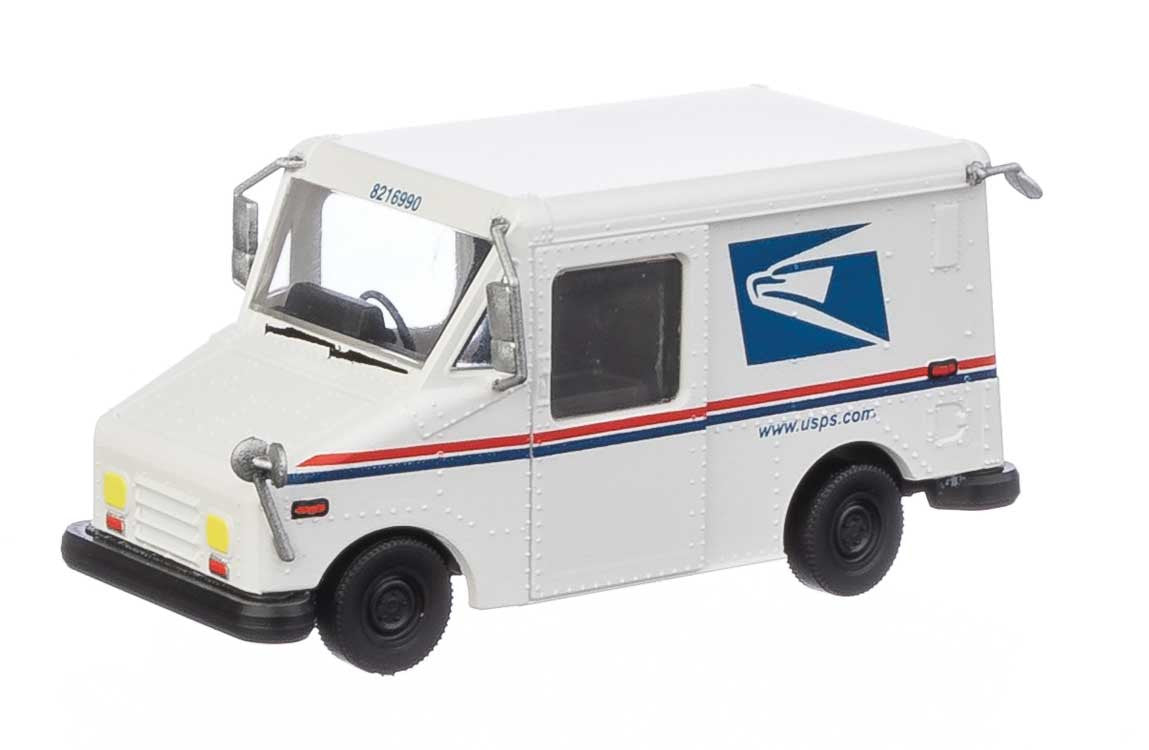 Walthers SceneMaster HO 949-12253 Long Life Vehicle 'LLV' Mail Truck United States Postal Service '1993-Present Scheme' USPS