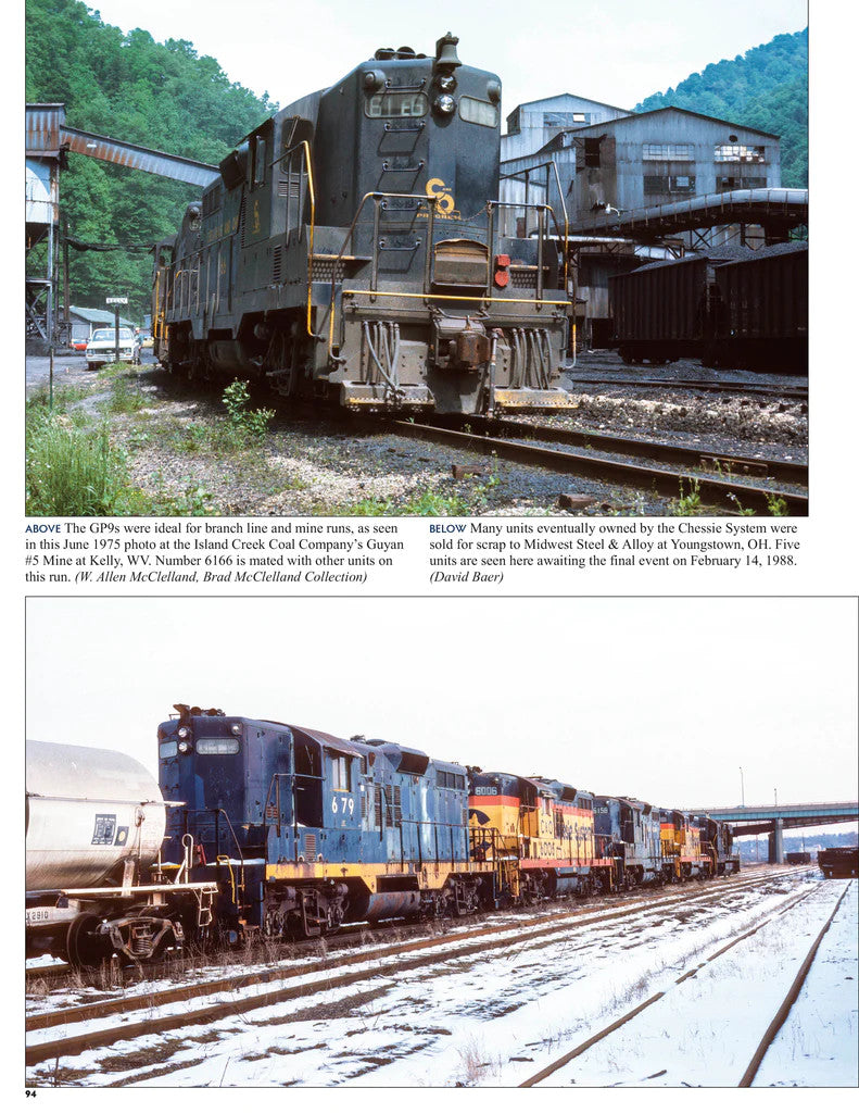 Morning Sun Books 1750 Chesapeake & Ohio Power In Color Volume 2: First-Generation Roadswitchers