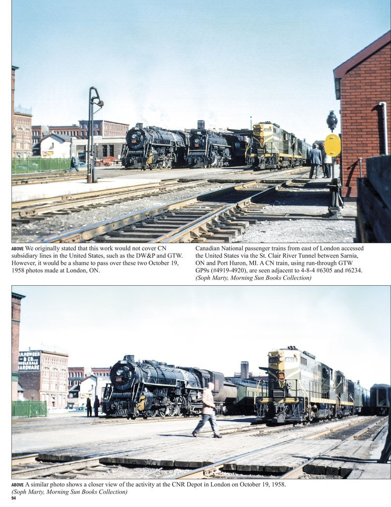 Morning Sun Books 1709 Canadian National Power In Color Volume 1: First Generation Roadswitchers