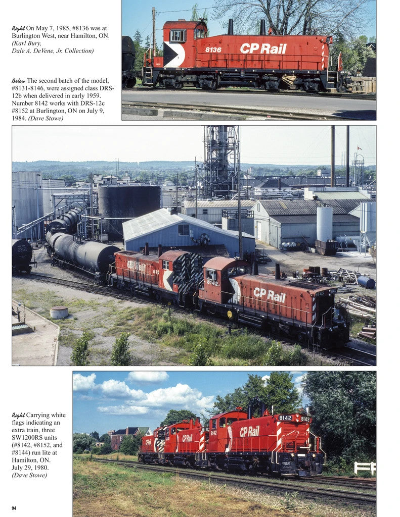 Morning Sun Books 1722 Canadian Pacific Power In Color Volume 1: Switchers