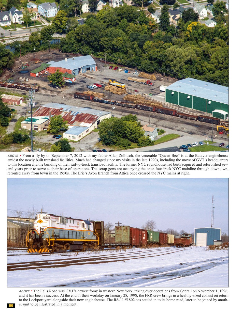Morning Sun Books 1753 Trackside around Western New York 1995-2017 with Michael Zollitsch
