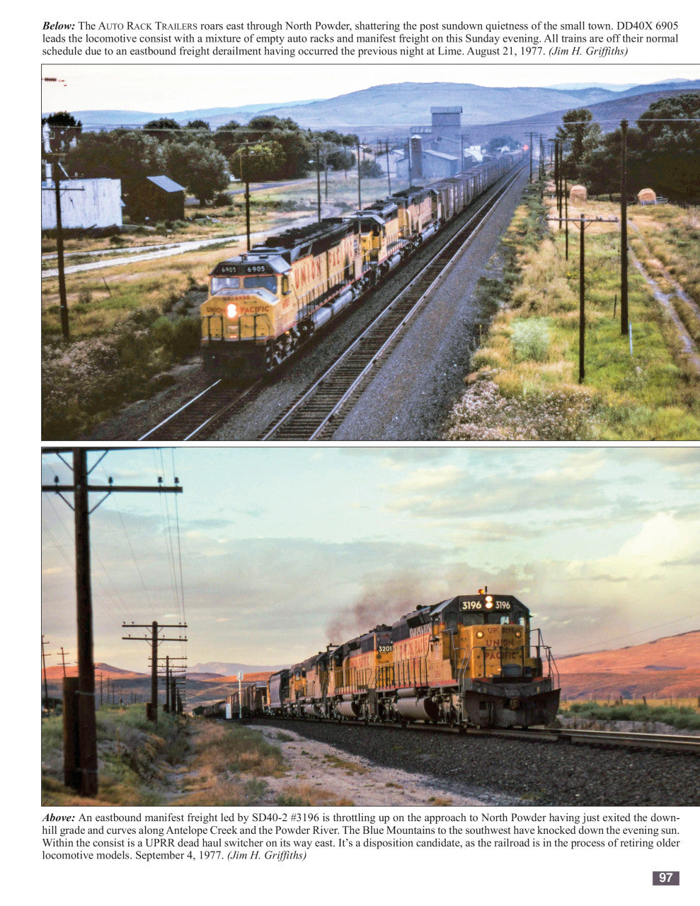Morning Sun Books 1755 Union Pacific - First Subdivision, Oregon Division - Griffiths Series: Book 1