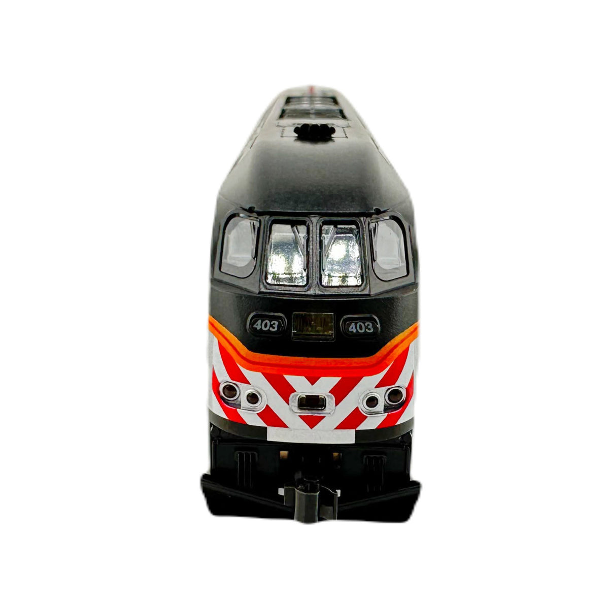 Kato N 176-6123-DCC DCC/Digitrax Equipped Motive Power Industries MPI MP36PH Metra #403