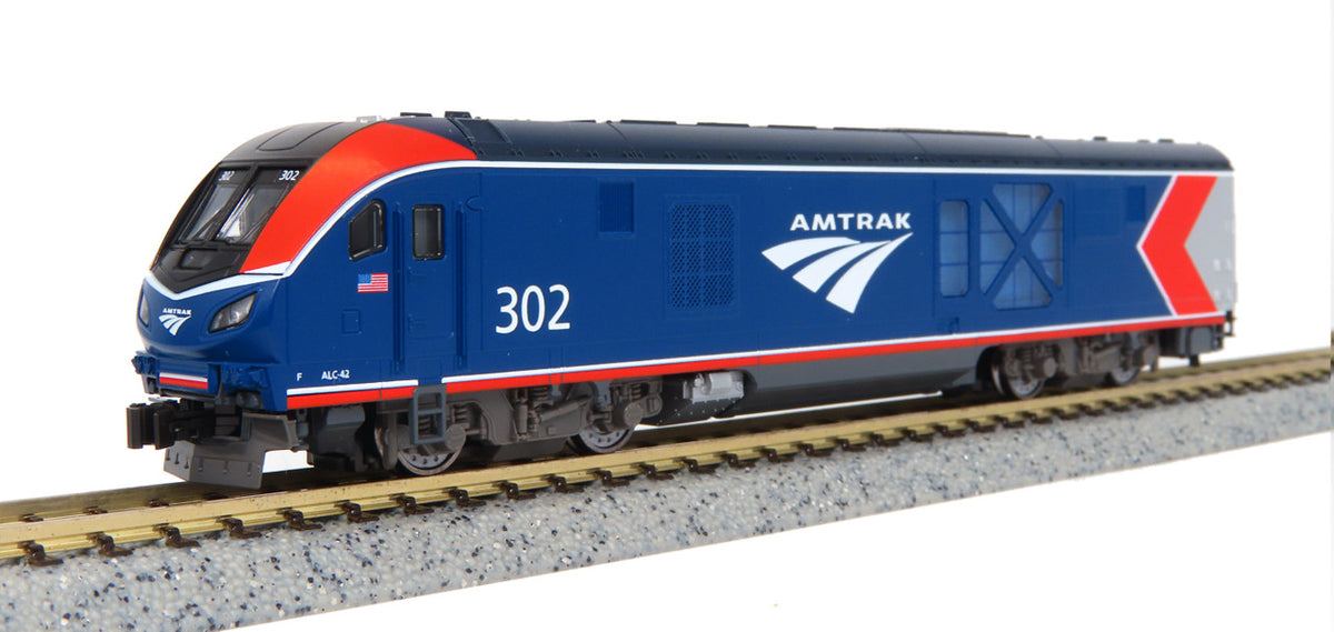 Kato N 10-1788 DCC Ready Siemens ALC-42 Charger & Superliner Phase VI 4-Unit 'Starter Series' Set