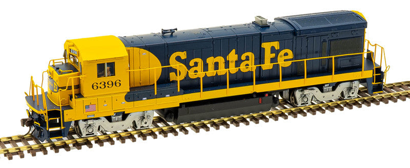 Atlas Master HO 10003651 Gold Series GE B23-7 Locomotive DCC/ESU Loksound Santa Fe 'Warbonnet' ATSF #6400
