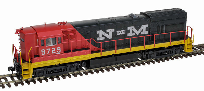 Atlas Master Gold Series HO 10004290 DCC/ESU LokSound V5 Equipped GE U30B Locomotive Nacionales de Mexico NdeM #9729