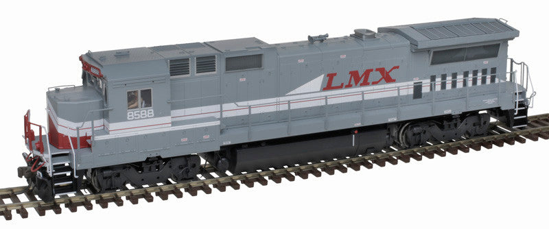 Atlas Master Silver Series HO 10004347 DCC Ready GE Dash 8-40B Locomotive w/Front Ditch Lights LMX General Electric Leasing #8582
