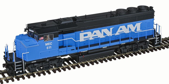 Atlas Master Gold Series HO 10004420 DCC/ESU LokSound Select Equipped GMD GP40-2W Locomotive Pan Am Railways 'Smurf' MEC #505