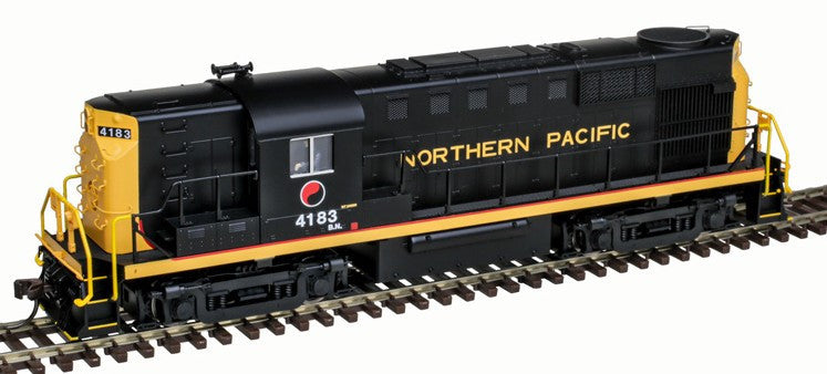 Atlas Classic Gold Series HO 10004534 DCC/ESU LokSound Select Equipped Alco RS11 Locomotive Burlington Northern 'NP Patch' BN #4180