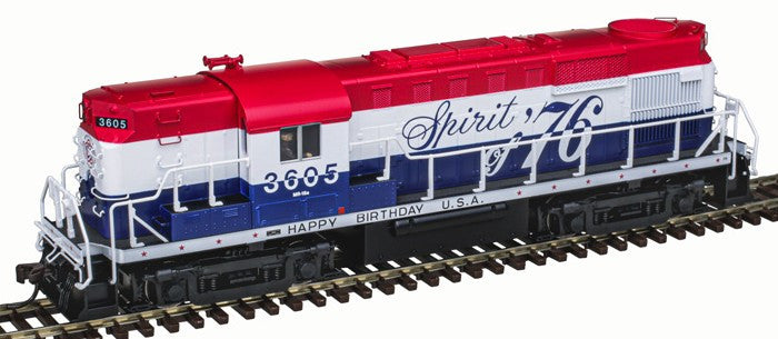 Atlas Classic Silver Series HO 10004521 DCC Ready Alco RS11 Locomotive Duluth, Winnipeg & Pacific 'Bicentennial' DW&P #3605