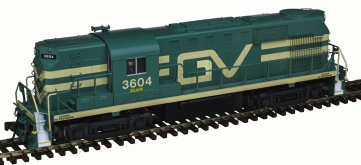 Atlas Classic Silver Series HO 10004523 DCC Ready Alco RS11 Locomotive Genessee Valley DL&W #3604