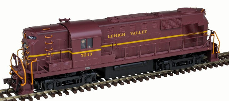 Atlas Classic Silver Series HO 10004529 DCC Ready Alco RS11 Locomotive Lehigh Valley LV #7643
