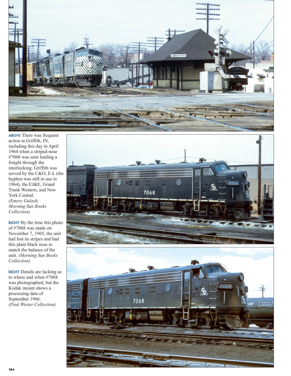 Morning Sun Books 1746 Chesapeake & Ohio Power In Color Volume 1: Switchers, Es, and Fs