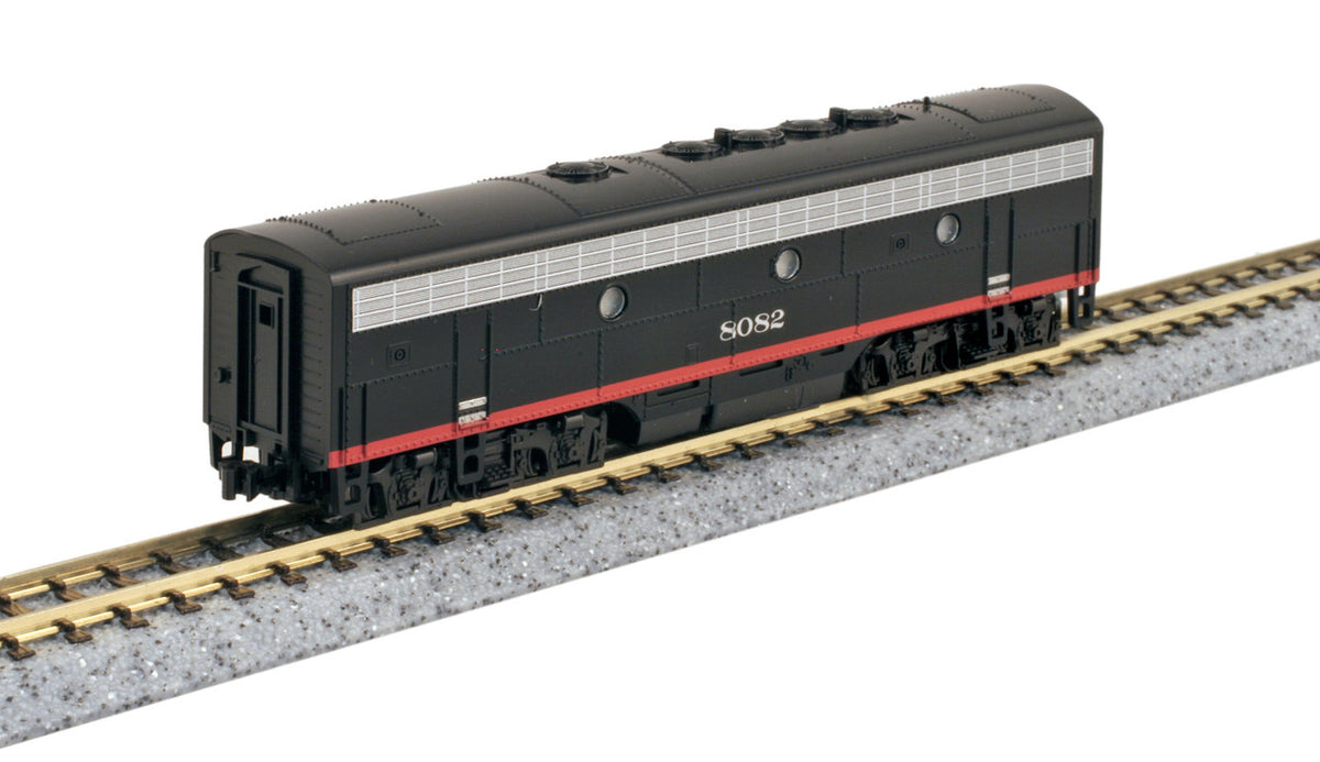 Kato N 106-0427-LS-DMW with DCC/ESU LokSound V5 EMD F7A/B Set Southern Pacific 'Black Widow Scheme' SP #6182 & #8082