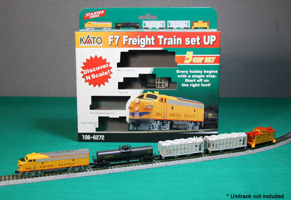 Kato N 106-6272 DCC Ready Diesel Freight Train-Only Set - Union