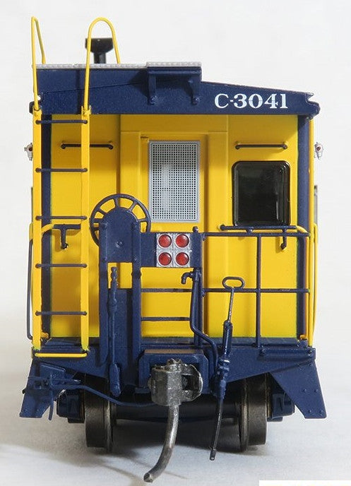 Tangent Scale Models HO 60010-10 International Car Company B&O Class I-18 Steel Bay Window Caboose Baltimore & Ohio 'Original Blue 1968+' B&O #C-3037