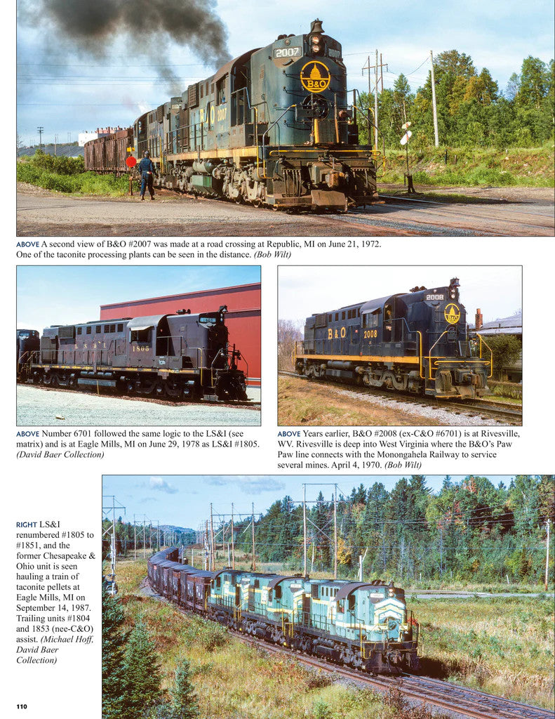 Morning Sun Books 1750 Chesapeake & Ohio Power In Color Volume 2: First-Generation Roadswitchers