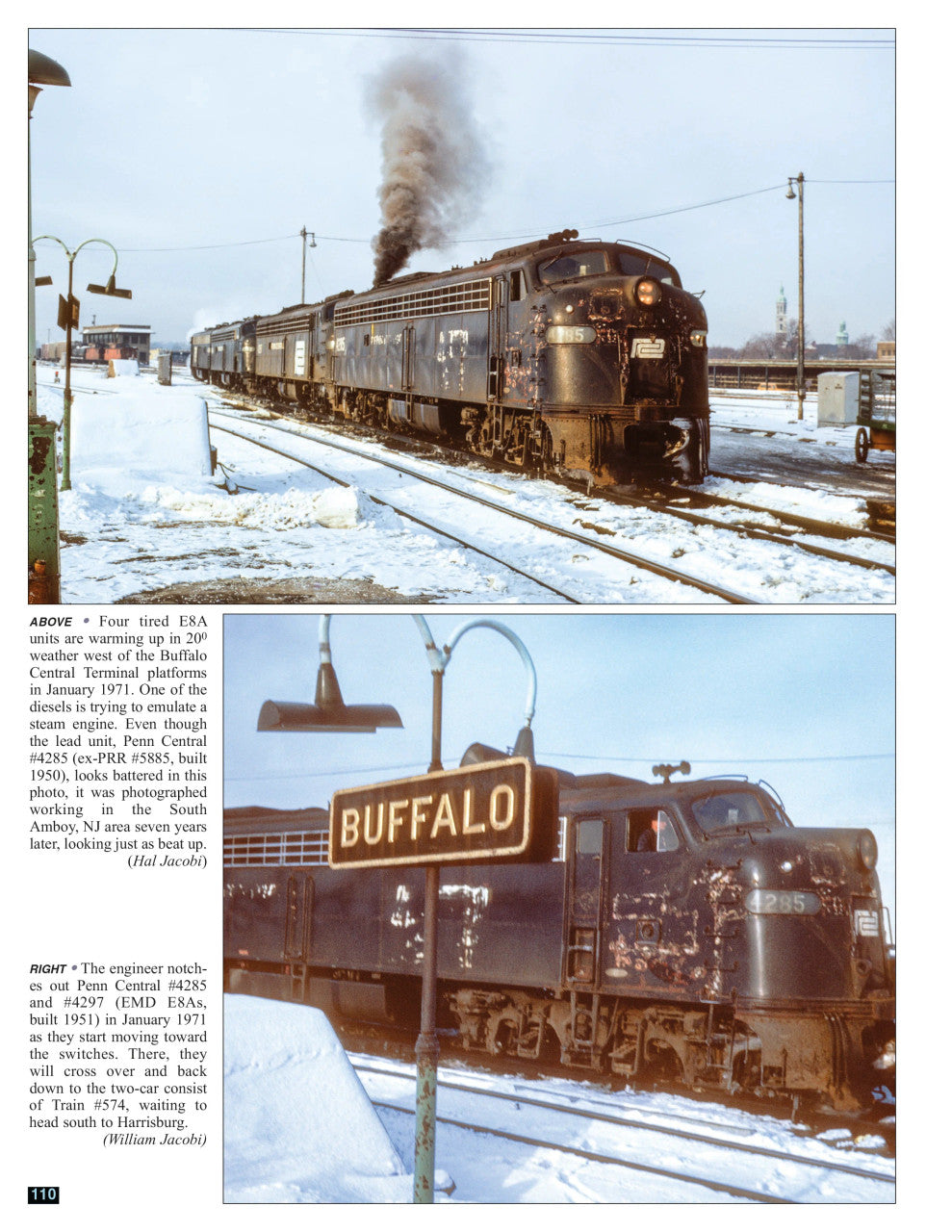 Morning Sun Books 1779 Trackside around Olean, New York 1960s-1970s with Robert D. Jacobi and William R. Jacobi