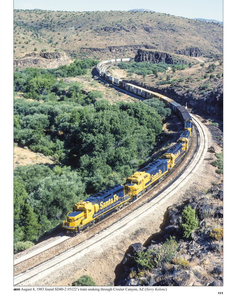 Morning Sun Books 1716 Santa Fe Power In Color Volume 4: Electro-Motive Six-Axle Hood Units