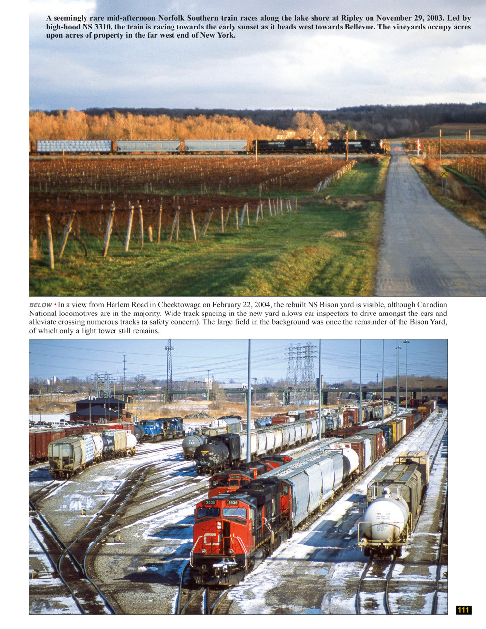 Morning Sun Books 1753 Trackside around Western New York 1995-2017 with Michael Zollitsch