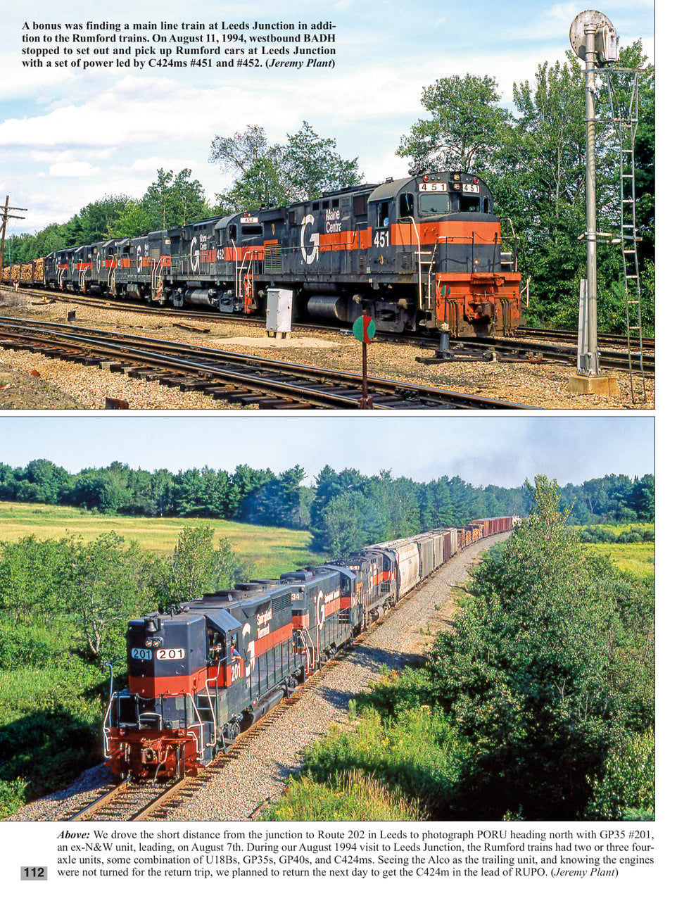 Morning Sun Books 1739 Guilford Rail System In Color Volume 1