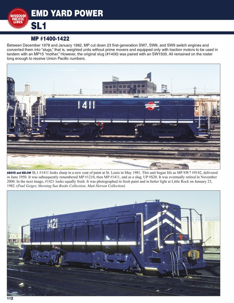 Morning Sun Books 1738 Missouri Pacific Power In Color: Diesels 1948-1982