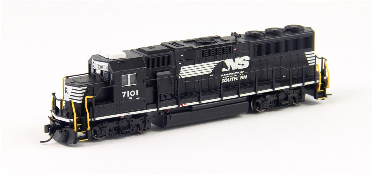Fox Valley Models N 70677-LS-DMW with DCC/ESU LokSound V5 EMD GP60 Locomotive Norfolk Southern 'Horsehead Paint Scheme' NS #7131