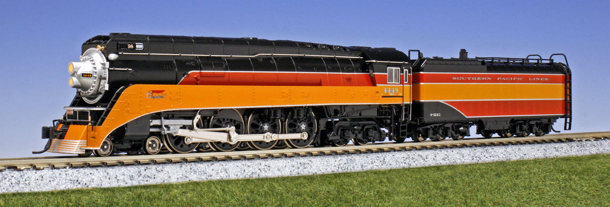 Kato N 126-0307-LS-DMW with DCC/ESU LokSound V5 4-8-4 Steam Locomotive GS-4 Southern Pacific Lines 'Daylight' SP #4449