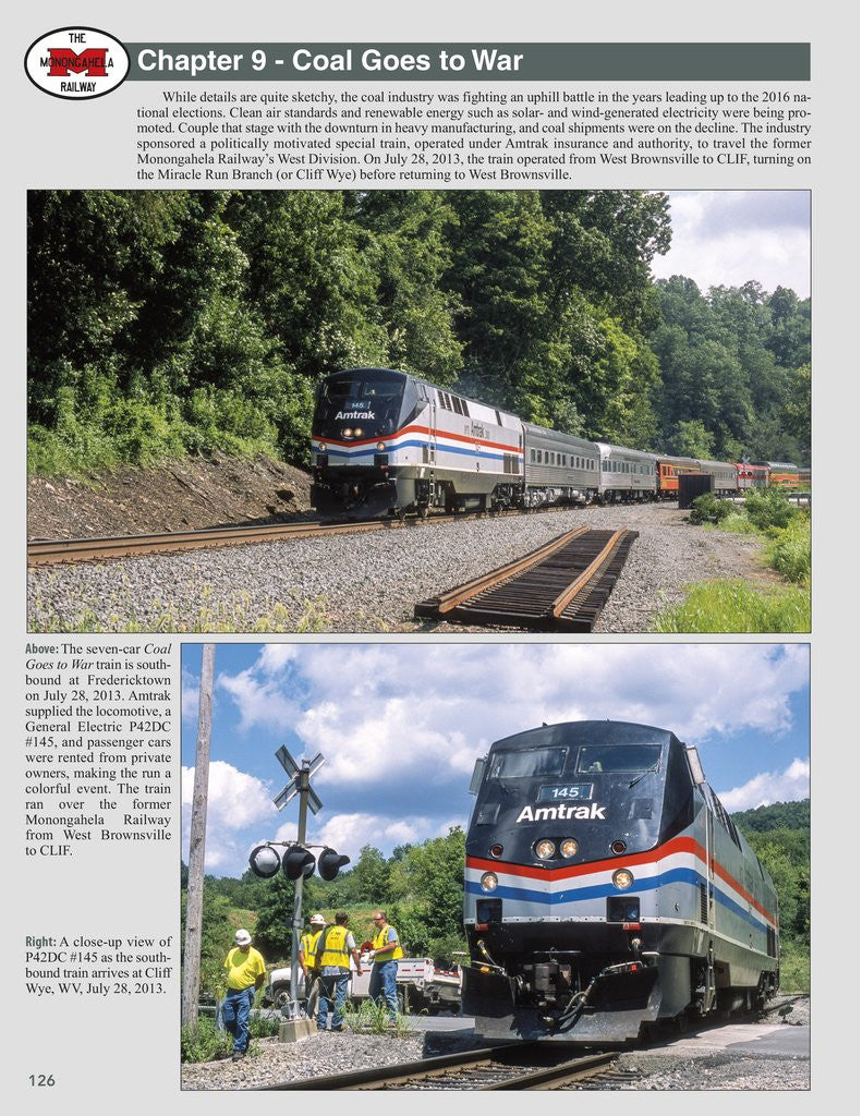Morning Sun Books 1725 The Monongahela Railway In Color Volume 3: The Conrail & NS Era