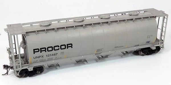 Rapido Trains Inc HO 127030-121428 NSC 3800cuft Covered Hopper Procor Black Logo UNPX #121428
